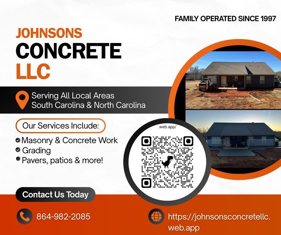 Johnsons Concrete LLC Flyer